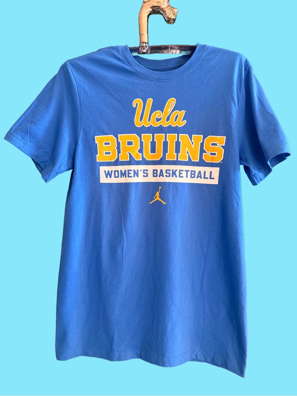 UCLA Bruins Women's Basketball Nike Blue Team T‑Shirt Small NWT